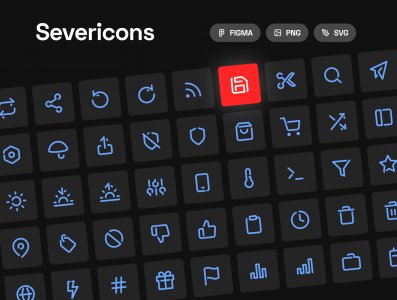 Severicons - Essential icon set