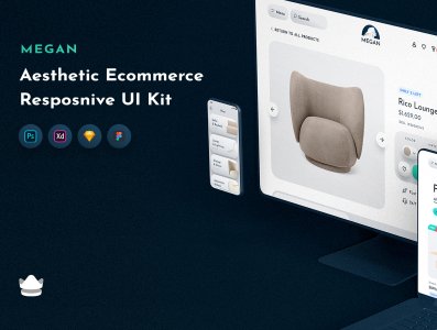 Megan E-commerce UI Kit