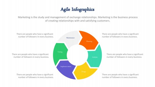 Agile Diagram Infographics