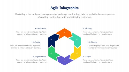 Agile Diagram Infographics