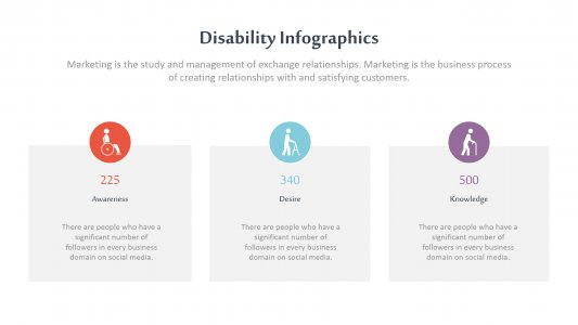 Disability Infographics Templates