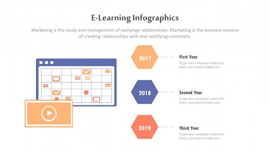 Elearning Infographics Templates