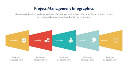 Project Management Infographics PPT
