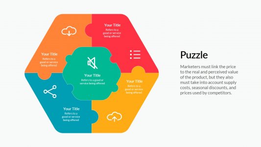 Puzzle Infographics For Powerpoint