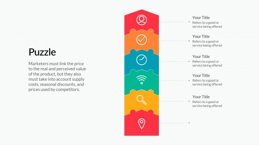 Puzzle Infographics For Powerpoint