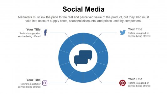 Social Media Diagrams for Presentation