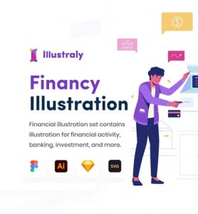 Financy - Financial Illustration Set