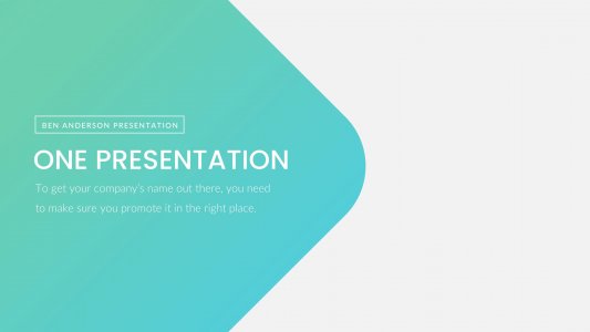 ONE Presentation