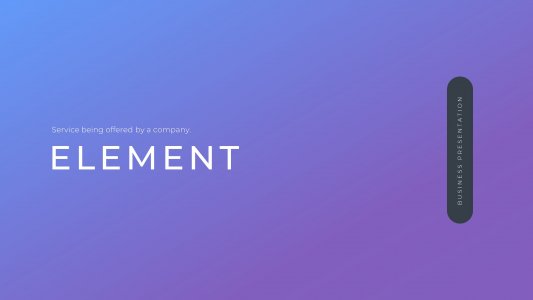 Element Presentation