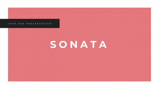 Sonata Presentation