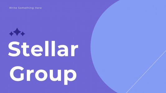 Stellar Groups