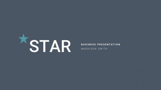 Star Business Presentation