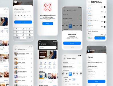 RightJoy - Service Booking UI Kit