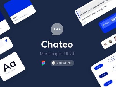 Chateo UI Kit - Messaging App