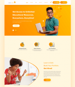E-learning UI Kit Free Download
