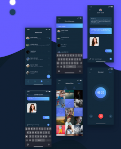 Messenger for iOS - Dark theme