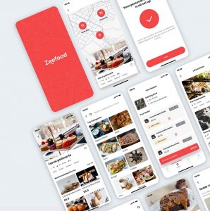 Zeefood - Food Delivery App UI Kit