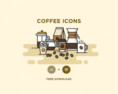 Free - Coffee ICONS