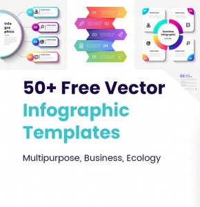 50+ Free Vector Infographic Templates: Multipurpose, Business, Ecology