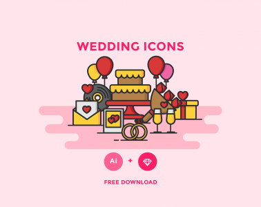 Free - WEDDING ICONS