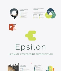 Epsilon - Free Powerpoint Template