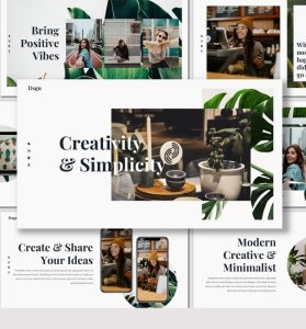 Lookbook Style Presentation Template (PowerPoint)