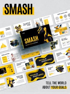 Smash Animated Free PowerPoint Presentation Templates